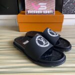 LV slippers Black8