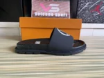 LV slippers Black8 - Image 5