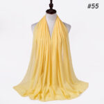 Chiffon Turban Shawl Customized