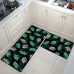 Two-Piece Kitchen Floor Mat Set