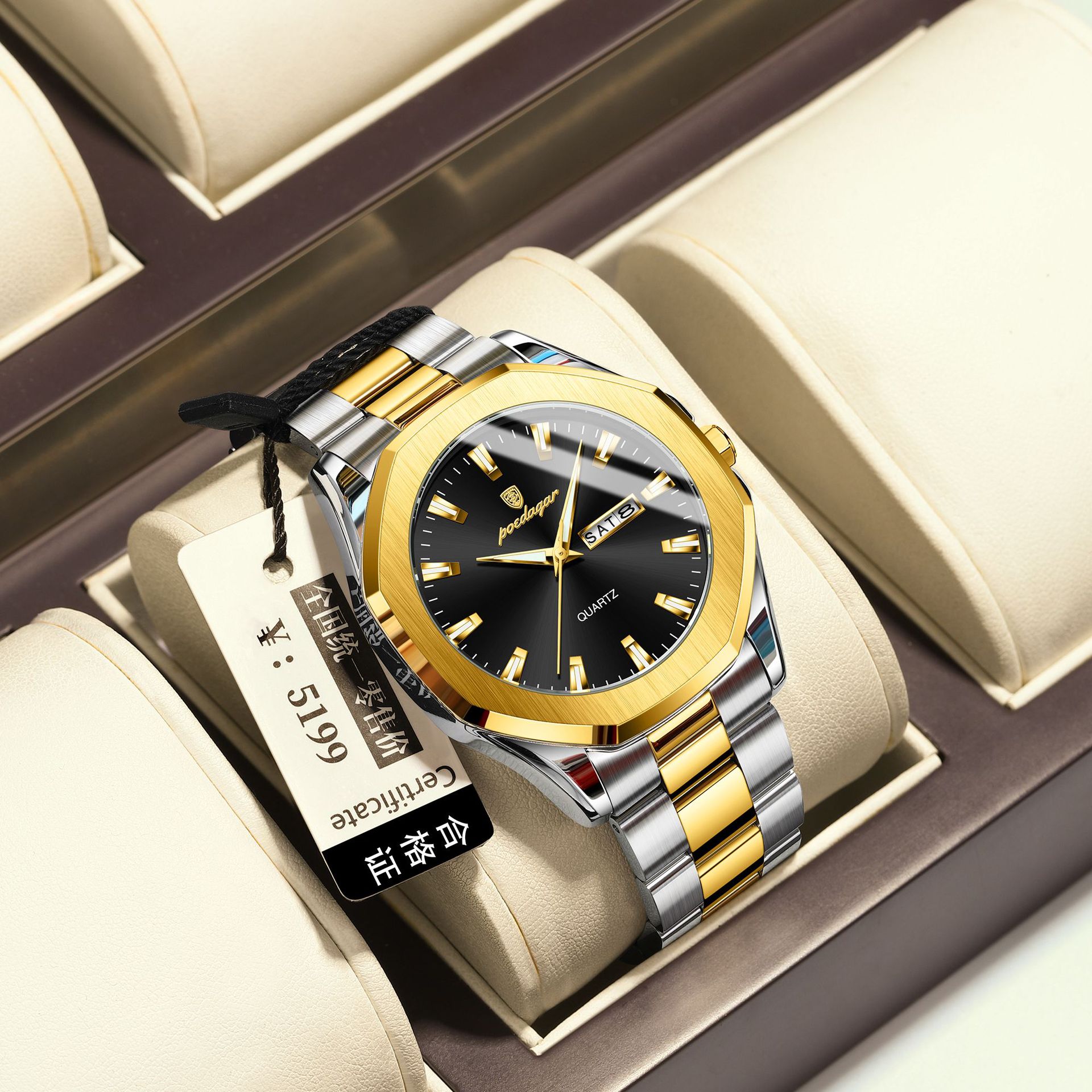 o_1il2o6f8pm4i11g21hbpvcee961 Non-Fade Men's Watch - Image 1