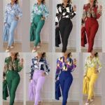 Women’s Blouse and Trousers Set