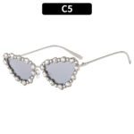 Decorative Cat-Eye Sunglasses - Image 3