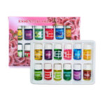 12pcs 36ML Capacity Glass Mini Water-Soluble Essential Oil Perfume Cool-Mist Humidifier