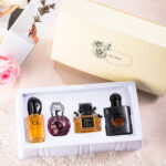 4 IN 1Midnight Rose Women's Perfume Four-Piece Set, Long-Lasting Fresh Floral and Fruity Fragrance