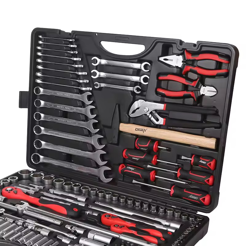 44D8318C-5D85-4EAE-9BC6-FF03B54C9C84 180-Piece Mechanic Tool Set - Image 1