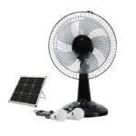 C100 Solar Rechargeable Table Fan