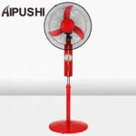 Solar Rechargeable Pedestal Fan with Battery - Image 4