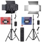 RGB LED Video Light Kit with Stand and Remote