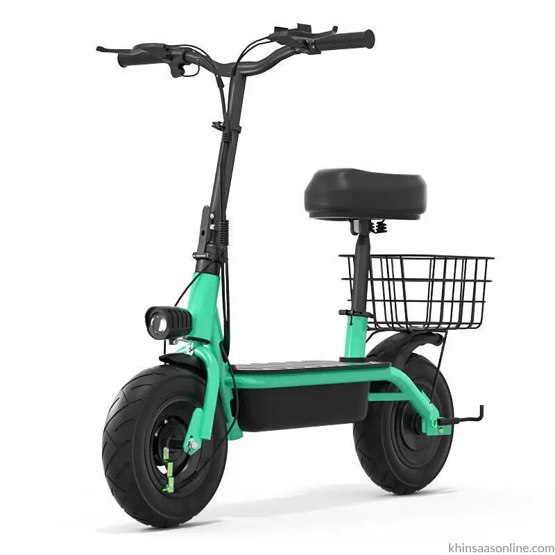 IMG_5224 Electric Scooter with Rear Basket – 48V - Image 1