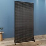 Floor-Standing Metal Pegboard Display Stand – 30 Sizes