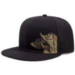 Graphic Flat-Brim Snapback Cap – 6 Styles - Image 6