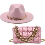 Purse With Hat Fedora - Image 3