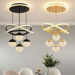Ring Pendant Ceiling Light – Black - Image 3