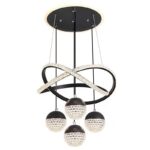 Ring Pendant Ceiling Light – Black