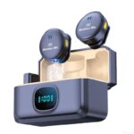 Button Wireless Magnetic Collar Clip with One to Two Microphone for ultra Strong Battery Life Outdoor Live Broadcast Interview No reviews yet 2 sold