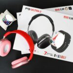 P9 Ultra Headphones and Smartwatch Set product photograph
