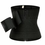 Adjustable Zip-Front Waist Trainer with Wrap Straps product photograph