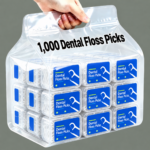 Dental Floss Picks – 1,000-Piece Bulk Pack