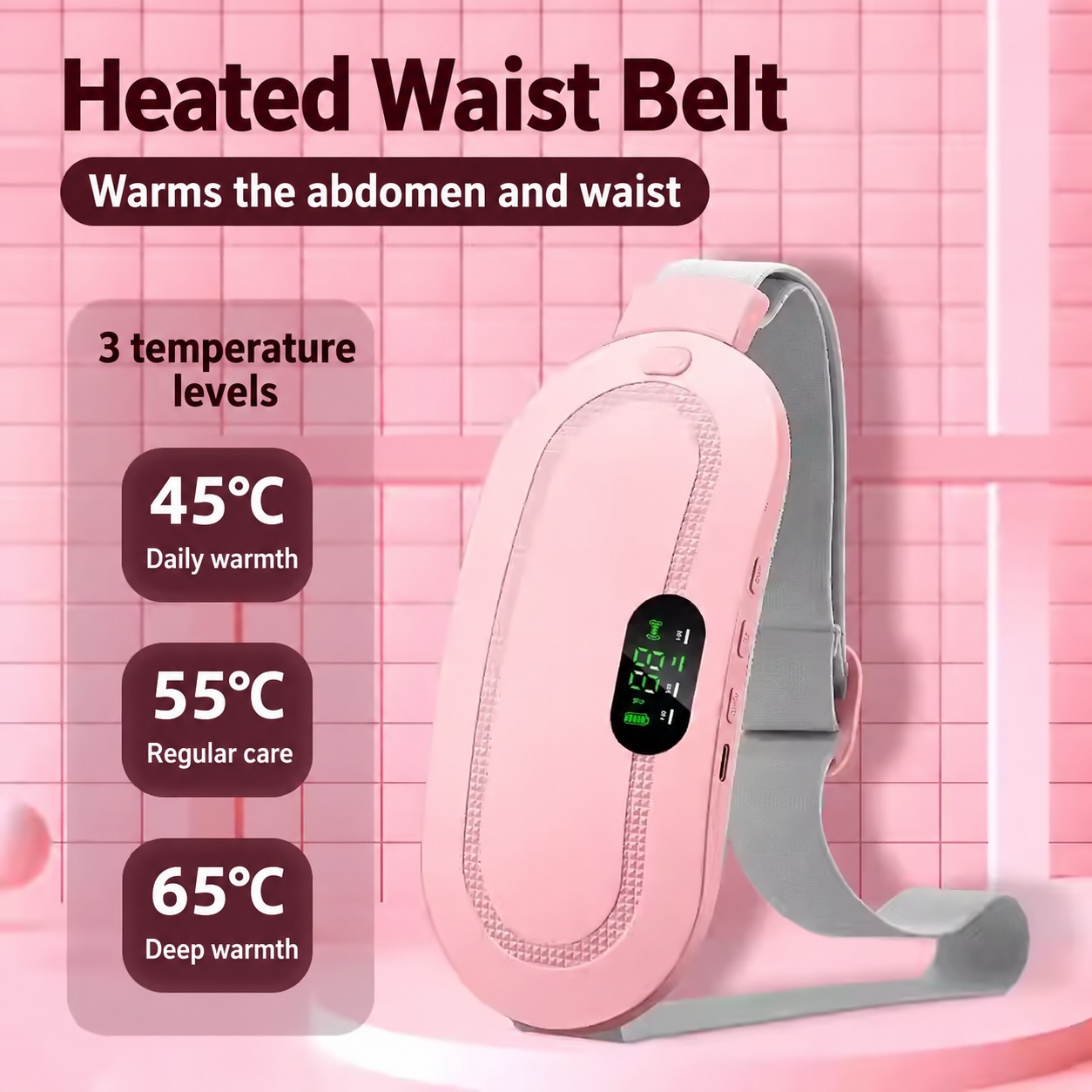 Rechargeable Heating Belt