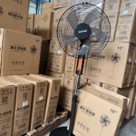 Electric Pedestal Fan product photograph