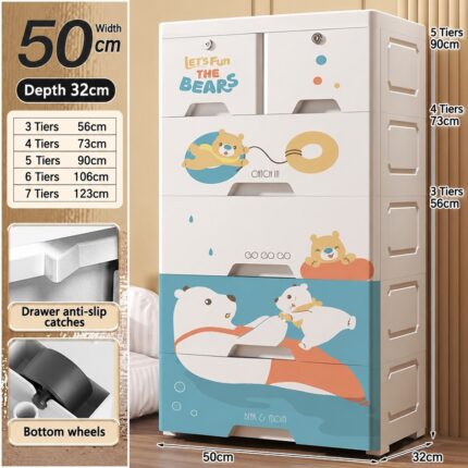 Children’s Decorative Storage Wardrobe product photograph