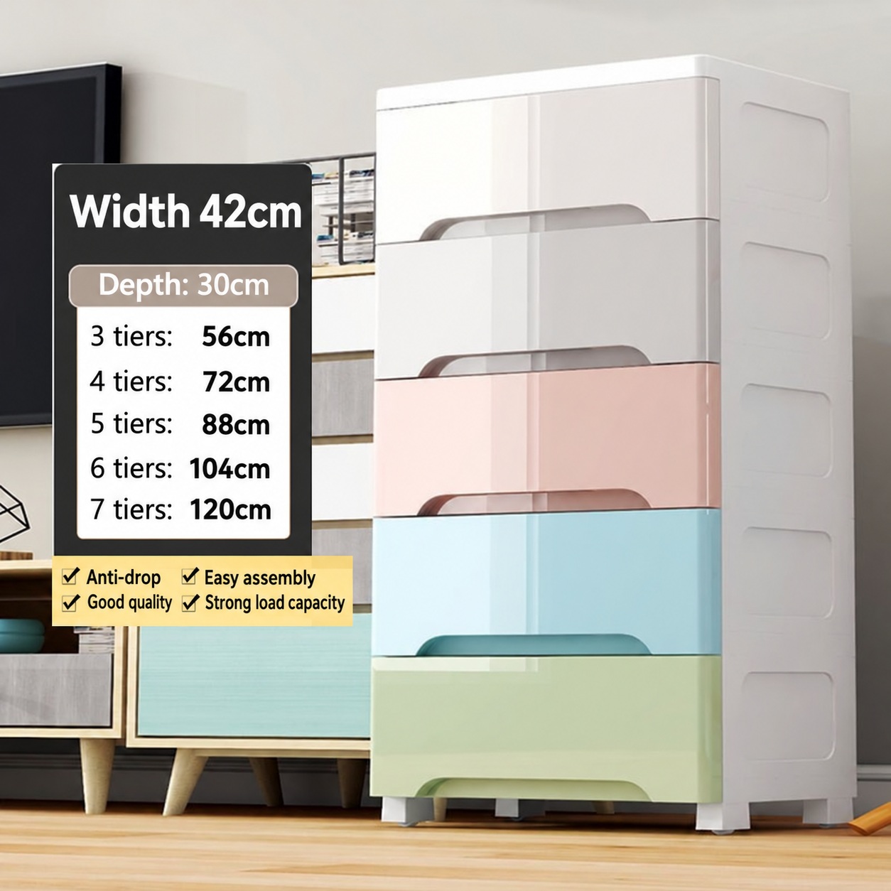 Children&rsquo;s Drawer Storage Cabinet