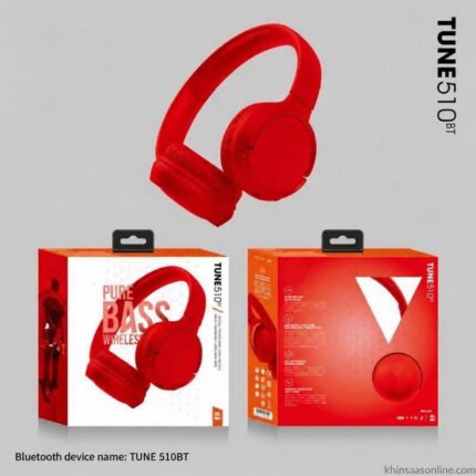 JBL Tune 510BT Pure Bass Wireless On-Ear Headphones product photograph