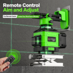 Green Laser Level – 8, 12 or 16-Line Kit Options