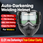 Auto-Darkening Full-Face Welding Helmet – Black