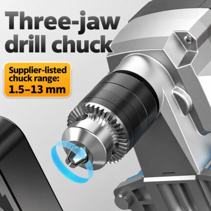 Six-speed bench drill press — standard machine, demonstration vice and drill-bit set excluded