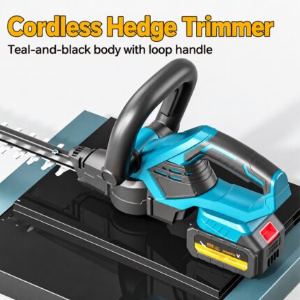 Cordless hedge trimmer body — English