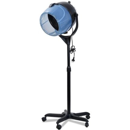 Floor-standing salon hood dryer
