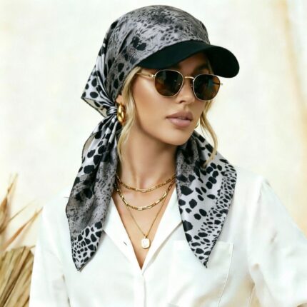 Scarf visor cap photo 2