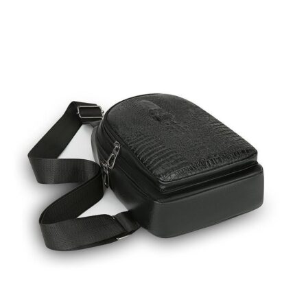 Textured sling bag photo 1