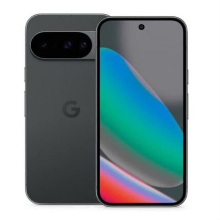 Google Pixel 10 Black representative front and back views