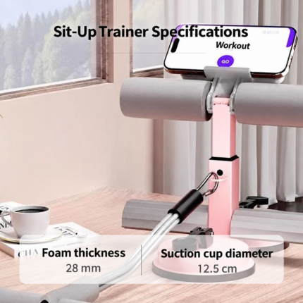 Counting Suction Sit-Up Trainer with English product details